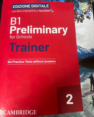 B1 Preliminary for schools - CAMBRIDGE