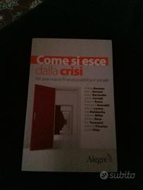 Come si esce dalla crisi