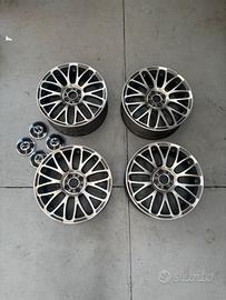 4 Cerchi lega 17 Pollici Originali 500 Abarth usat