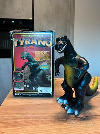 Dinosauro elettronico TYRANO anni '90 con scatola