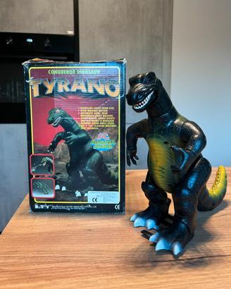 Dinosauro elettronico TYRANO anni '90 con scatola