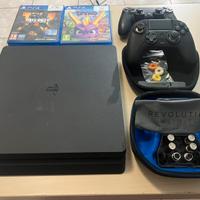 Ps4 slim  1tb + nacon revolution unlimited