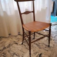 6 sedie chiavarine di Sanguineti