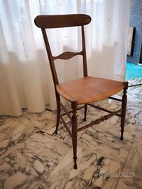 6 sedie chiavarine di Sanguineti