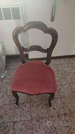 3 sedie Luigi XVI