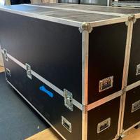 Fly case per monitor video 65/75 pollici