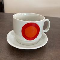 Tazza vintage con piattino