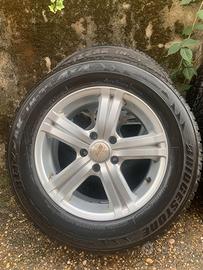 Cerchi MS 16" + Gomme Bridgeston 215/65 R16