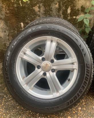 Cerchi MS 16" + Gomme Bridgeston 215/65 R16