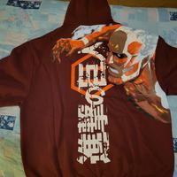 Felpa Dolly Noire Attacco dei giganti L Corazzato