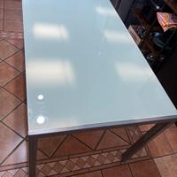 Tavolo da cucina in vetro temperato