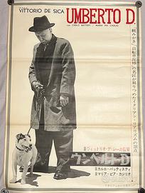 Poster Giapponese per l'uscita di Umberto D.