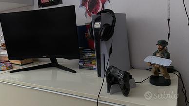 PlayStation 5 + accessori + monitor Samsung g3
