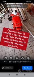scooter da sistemare se qualcuno nea uno mi cerchi