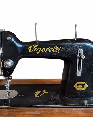 Macchina da cucire Vigorelli vintage con mobile