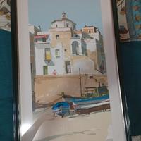 Serigr. Porto Siciliano di Aldo Riso con garanzia