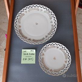Set piatti dolce in Ceramica - Vintage anni 50