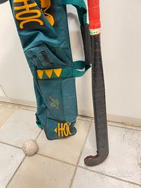 Mazza hockey e borsone