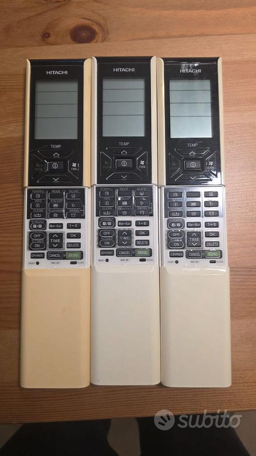 Telecomando Climatizzatore Hitachi RAR-3U1 Originale, Usato Ma In Ottime Condizioni