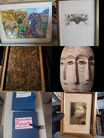 Vasta collezione di opere d'arte 