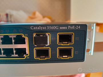 Switch Cisco 3560G PoE -24 porte