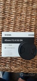 Obiettivo Sigma 45mm f2.8 L mount