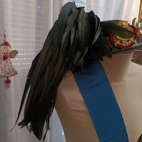 Cappello e piume da bersagliere completo