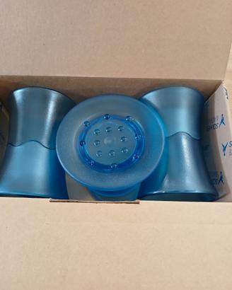 Set bicchieri bagno 