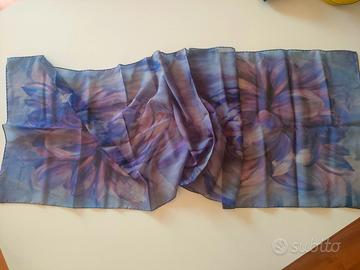 sciarpa in seta pura