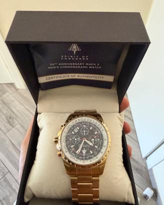 Orologio uomo Spirit of Concorde NUOVO con sigilli