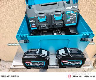 Makita DcR40B + 2 batterie 40v 5ah
