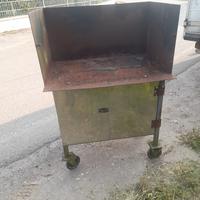 Barbecue in accaio