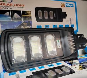 promo lampioni solari 90 watt led luce bianca