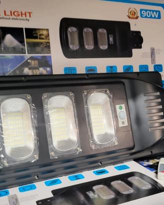 promo lampioni solari 90 watt led luce bianca