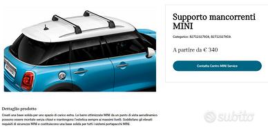 barre porta tutto MINI COUNTRYMAN