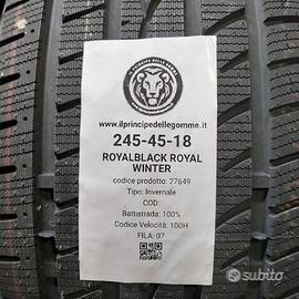 2 gomme 245 45 18 royalblack a27649