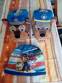 Pantofole Chase n°29-31 + berretto Paw Patrol