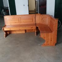 panchine in legno 