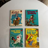 4 libri Walt Disney anni ‘70