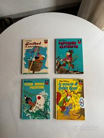 4 libri Walt Disney anni ‘70