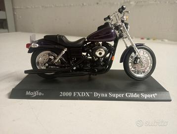 Harley Davidson Maisto 2000 Dyna Super Glide Sport