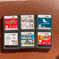 6 giochi nintendo DS