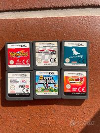 6 giochi nintendo DS