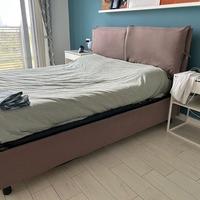 Letto Matrimoniale Contenitore 170x200 Tortora