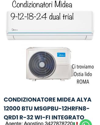 Condizionatori Midea Alya 12000 btu inverter