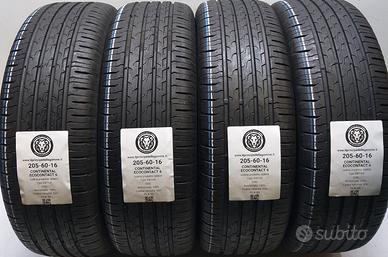 4 GOMME 205 60 16 CONTINENTAL A60869