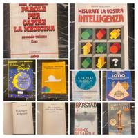 📚 Lotto di 10 libri narrativa, curiosità vintage