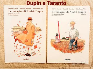 2 fumetti “LE INDAGINI DI ANDRE’ DUPIN” a TARANTO