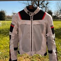 Giacca moto revit tornado 3 Argento