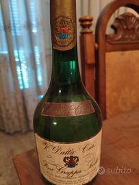 Grappa Dalla Cia anni 70 80-2 bottiglie vintage 